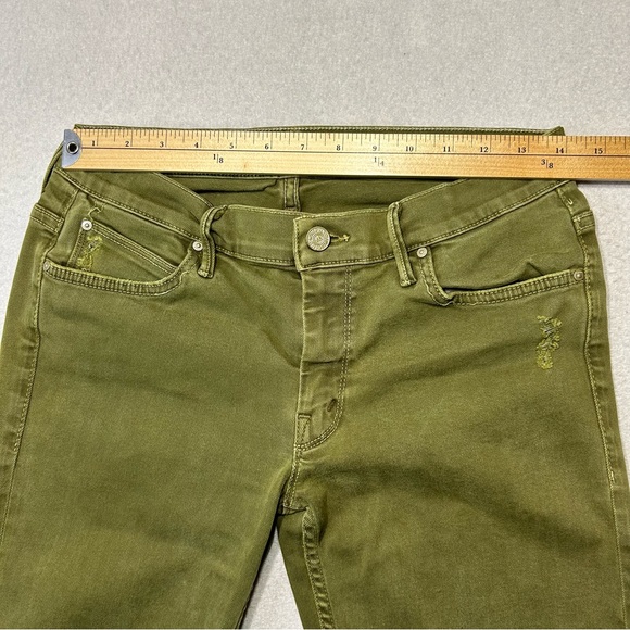 MOTHER The Muse Ankle Jeans in Kale Green Size 29 - Picture 11 of 13